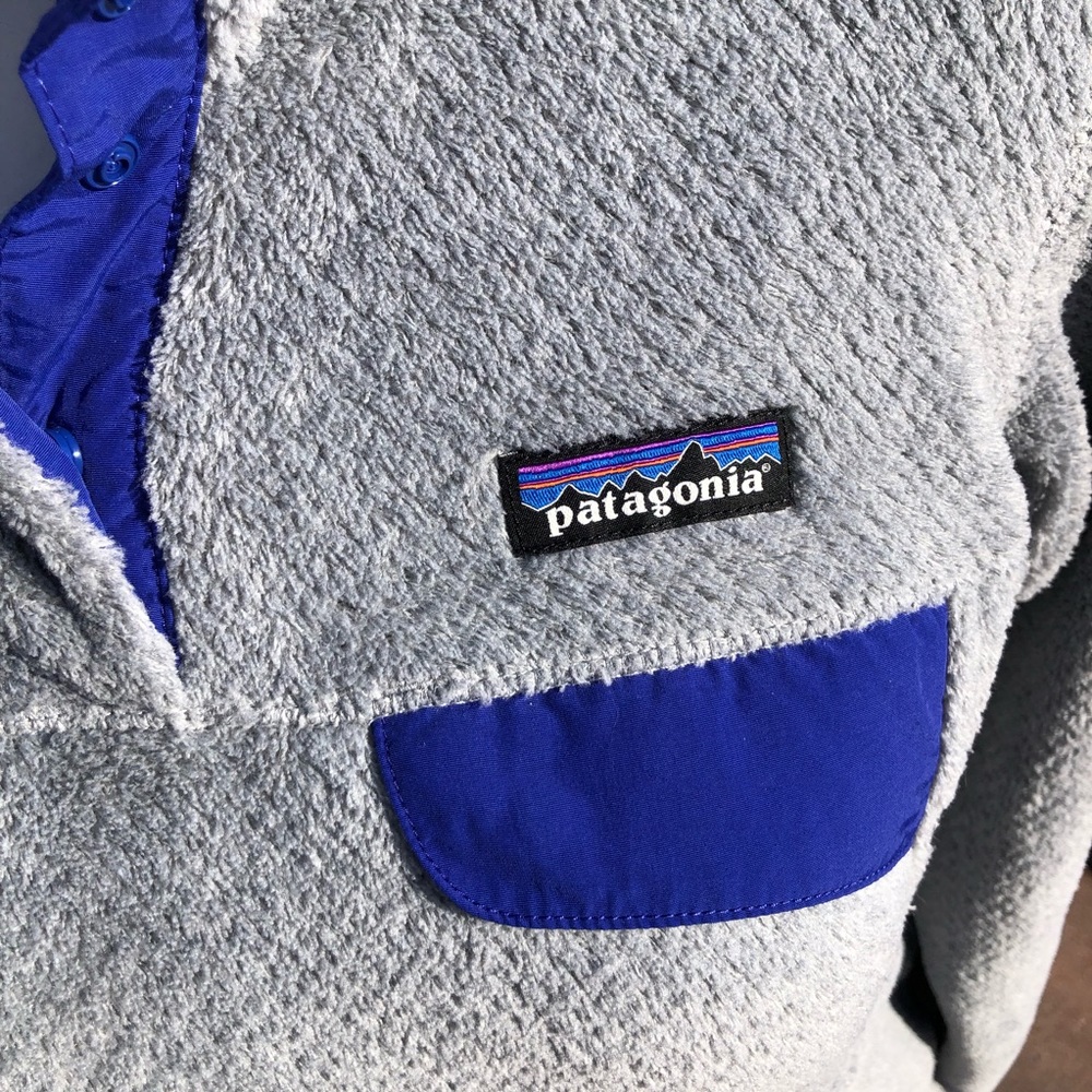 🚫SOLD🚫 patagonia retool snap t gray fleece pullover size small NWOT - Picture 7 of 9